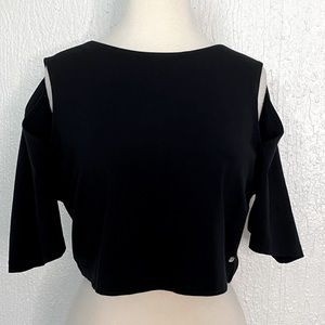 Fabletics athliesure cut out crop top